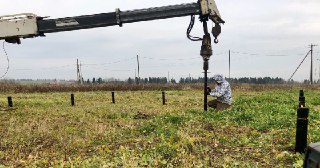 Установка винтовых свай Михайловка цена от 3082 руб.