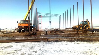 Аренда экскаватора погрузчика с ямобуром в Михайловка цена от 1541 руб