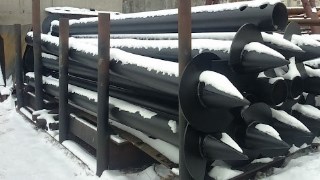 Винтовые сваи диаметром 73 мм Михайловке цена от 1336 руб.