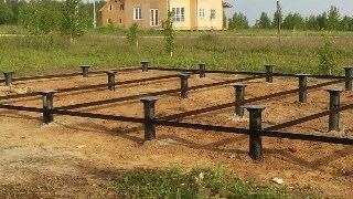 Установка и монтаж - винтовые сваи в Михайловке для свайного фундамента дома. Цена от 2055 руб - видео закручивание